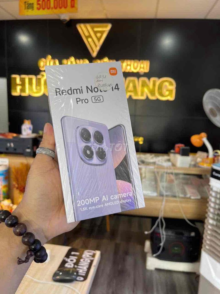 Note 14 Pro  5G 8G/256G chính hãng giá iu🔥🔥🔥. Mua bán Điện thoại tại Thành phố Bến Tre Bến Tre được đăng bởi HươngGiangmobile hình 1