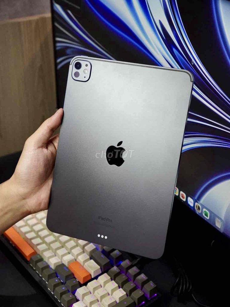 Apple iPad Pro M4 11 inch 256GB 99%. Mua bán Máy tính bảng tại Quận 3 Tp Hồ Chí Minh được đăng bởi Trường hình 1