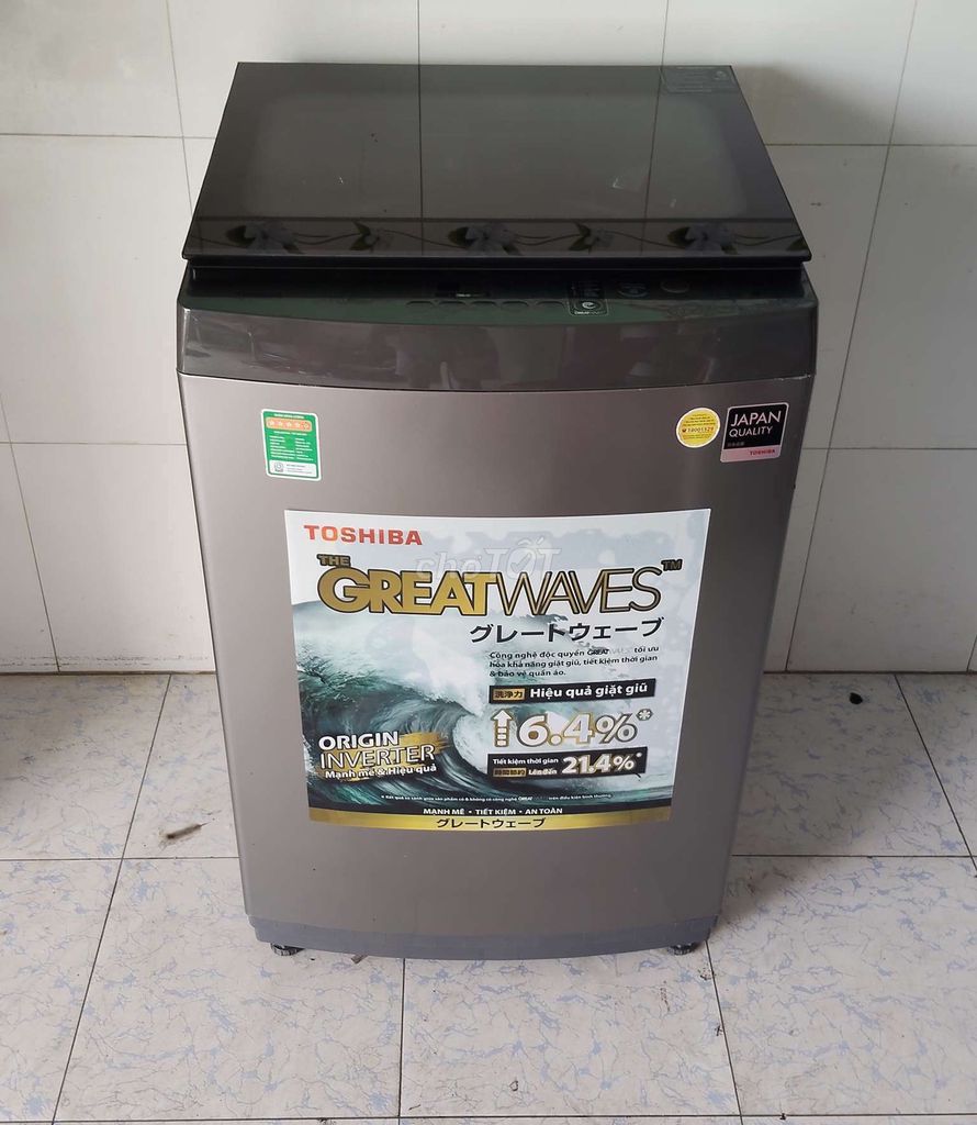 Mới 95% Máy giặt TOSHIBA 12kg inverter . Mua bán Máy giặt tại Thành phố Dĩ An Bình Dương được đăng bởi DUY ANH hình 1