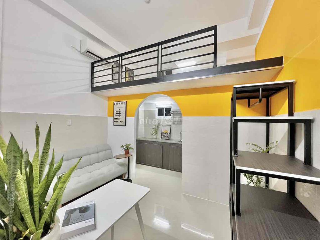 DUPLEX FULL NỘI THẤT CÁCH ĐẠI HỌC VĂN HIẾN 5 PHÚT ĐI XE