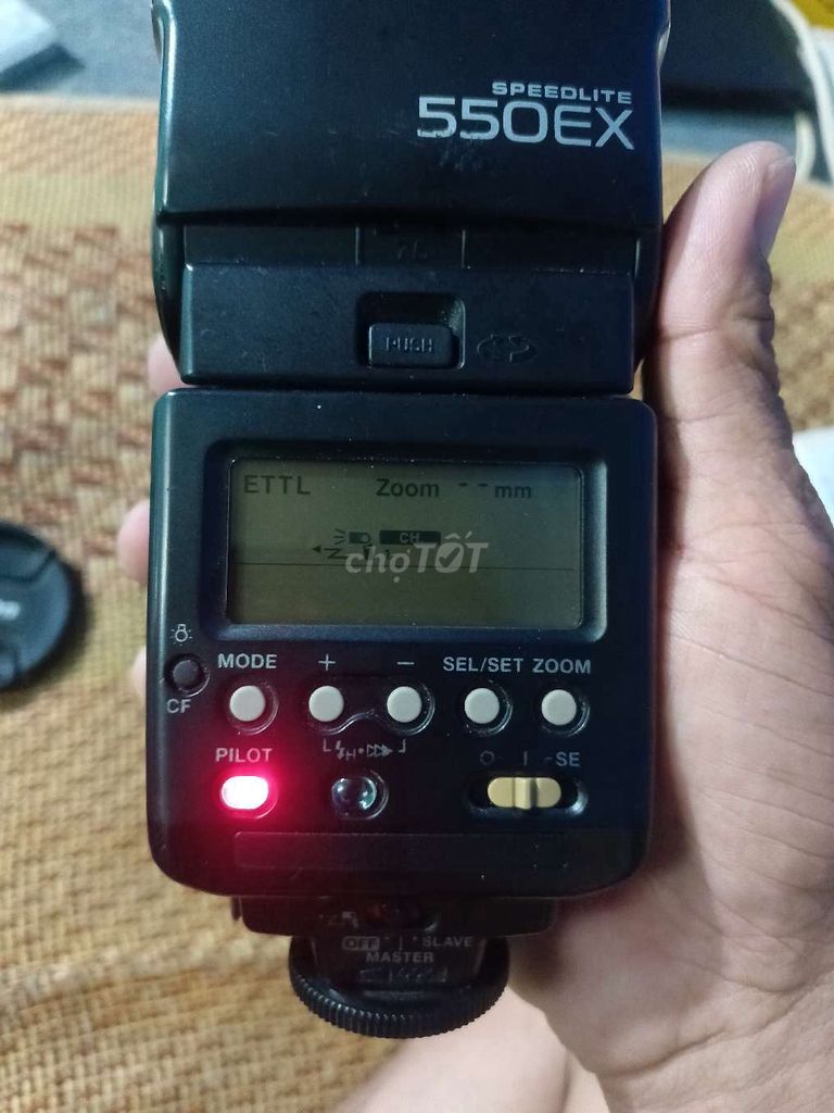 Đèn flash Canon Speedlite 550EX Đen còn đẹp. Mua bán Máy ảnh, Máy quay tại Quận 6 Tp Hồ Chí Minh được đăng bởi Part hình 1
