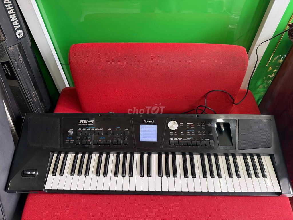 Đàn Organ Roland BK-5 Đen Đã qua sử dụng. Mua bán Nhạc cụ tại Huyện Bình Chánh Tp Hồ Chí Minh được đăng bởi Cửa Hàng Nhạc Cụ Bé Tài hình 1