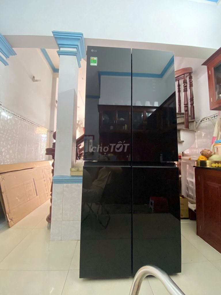 Nhượng lại Tủ lạnh LG 474L 4 cánh Đen. Mua bán Tủ lạnh tại Quận Tân Bình Tp Hồ Chí Minh được đăng bởi Thái Lâm hình 1