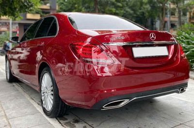 Mercedes C250 Exclusive 2016 Đỏ 8.5 vạn miles