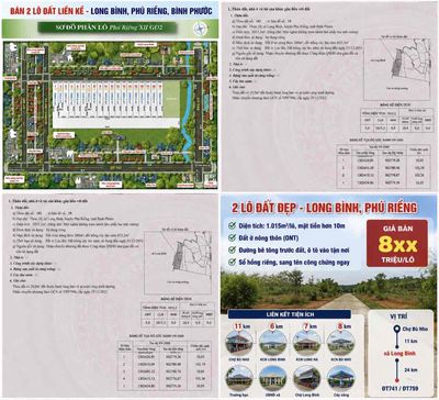Đất Long Bình Phú Riềng 1015m² mặt tiền 10m sổ hồng riêng