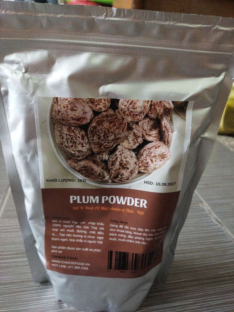 Bột xí muội 1kg. Mua bán Đồ ăn, thực phẩm và các loại khác tại Quận Liên Chiểu Đà Nẵng được đăng bởi Nguyễn Ân hình 1