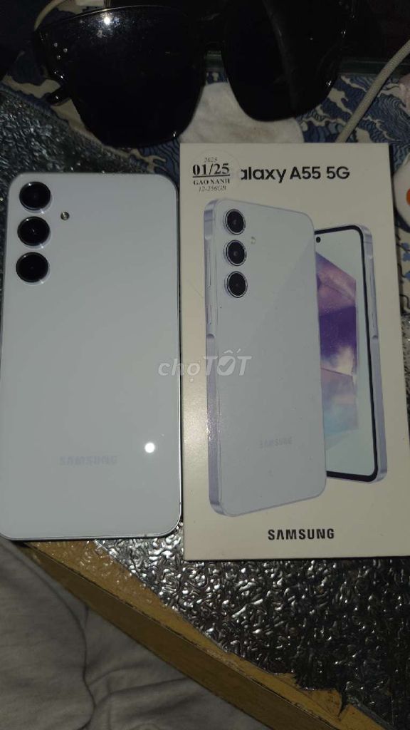 Samsung Galaxy A55 5G 256GB Xanh Ngọc. Mua bán Điện thoại tại Quận Bình Tân Tp Hồ Chí Minh được đăng bởi Đỗ Bá Trung Tín hình 1