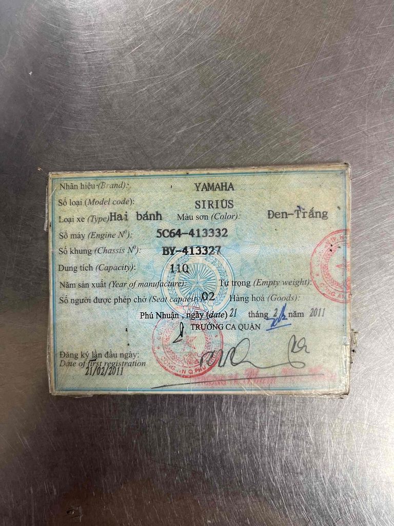 SIRIUS TPHCM CÓ HỖ TRỢ GÓP OĐ NỢ XẤU CÓ GL ĐỖI XE. Mua bán Xe máy tại Huyện Hóc Môn Tp Hồ Chí Minh được đăng bởi Khaianh  hình 5