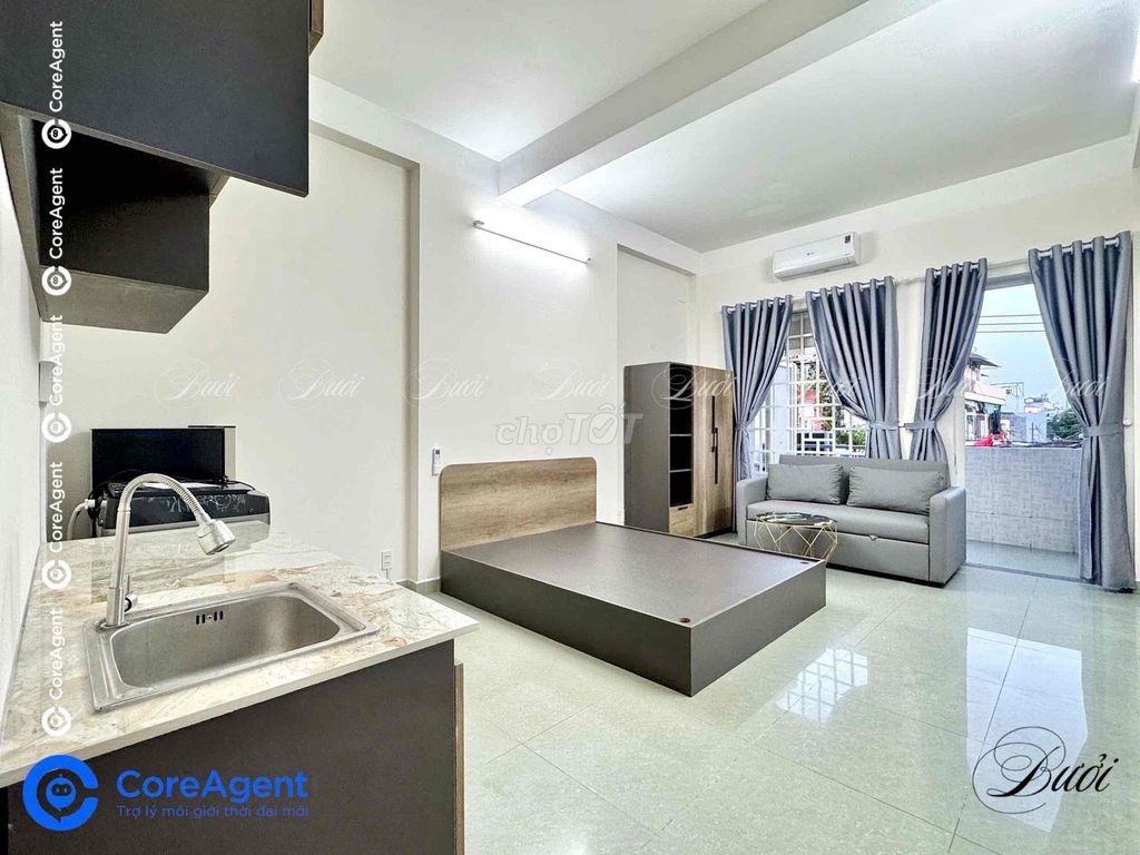 Аренда · 1 комн. · 40 м² · Quận Tân Phú, ул. Đường Tân Kỳ Tân Quý