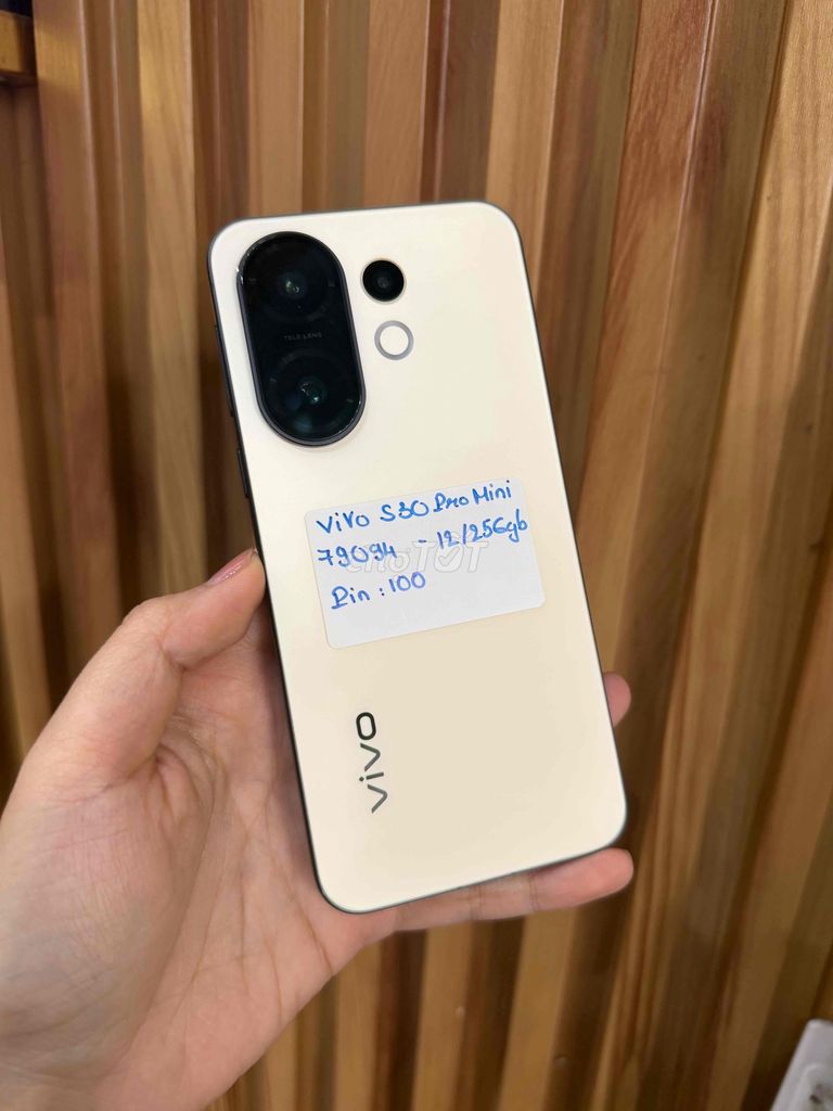 Vivo S30 Pro Mini 12GB/256GB Vàng kem. Mua bán Điện thoại tại Quận 10 Tp Hồ Chí Minh được đăng bởi Đăng Sơn Store hình 1