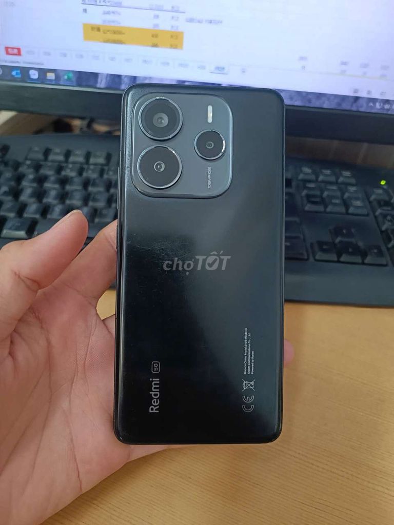 Xiaomi Redmi Note 14 5G 8/256GB Đen B & GL. Mua bán Điện thoại tại Thành phố Thủ Dầu Một Bình Dương được đăng bởi LTK hình 1