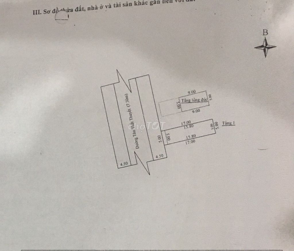 Bán nhà MT Tôn Thất Thuyết, Khuê Trung, Cẩm Lệ. DT 85m2. Giá 4 tỷ 7 TL