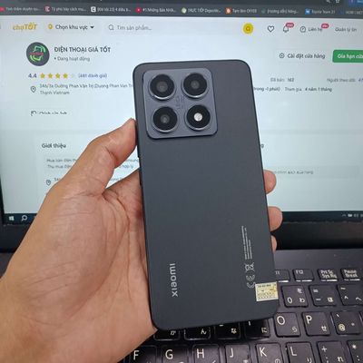 XIAOMI 14T 12GB.512GB DIMENSITY 8300 ULTRA CÒN BH