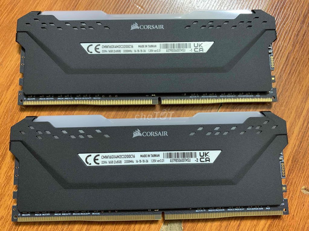 Kit Ram Corsair Ven Pro RGB 8x2 3200. Mua bán Linh kiện (RAM, Card...) tại Quận 3 Tp Hồ Chí Minh được đăng bởi Đông Phương PC  hình 1