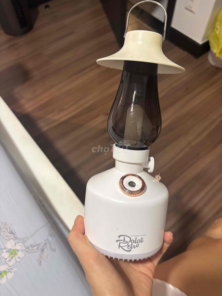 Đèn xông tinh dầu Dalat Retro Trắng. Mua bán Đèn tại Thành phố Thủ Đức Tp Hồ Chí Minh được đăng bởi NN hình 1