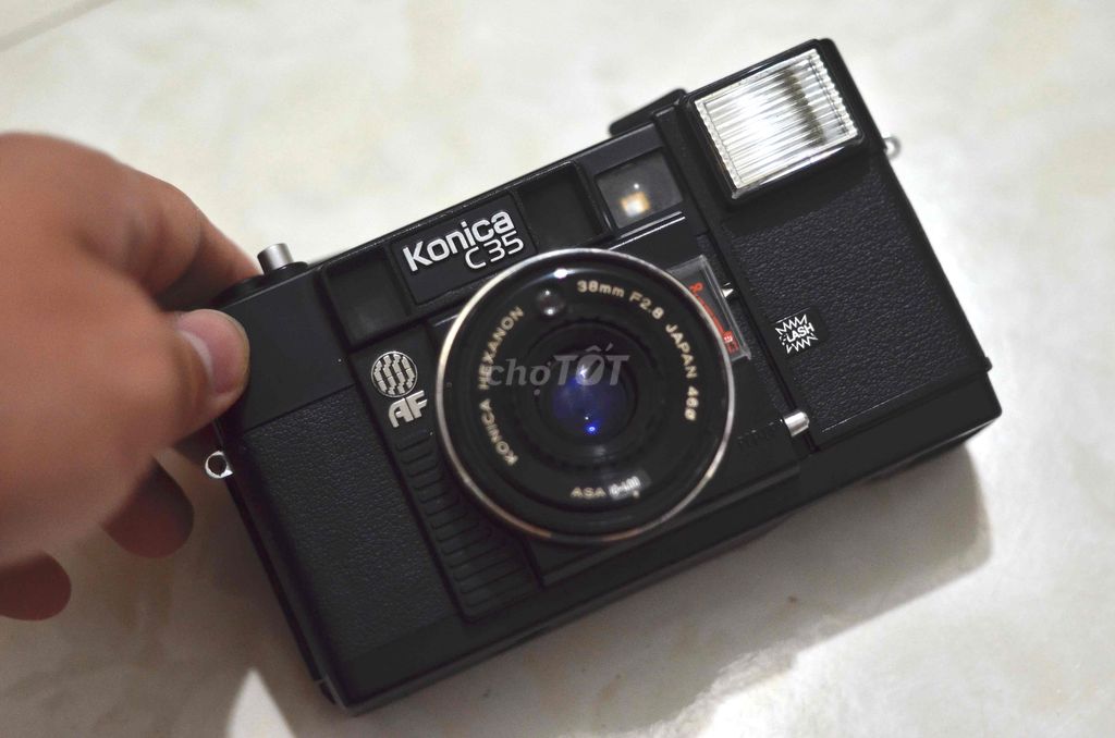 Máy ảnh Konica C35 AF Đen. Mua bán Máy ảnh, Máy quay tại Thành phố Lạng Sơn Lạng Sơn được đăng bởi Quang lưu hình 1