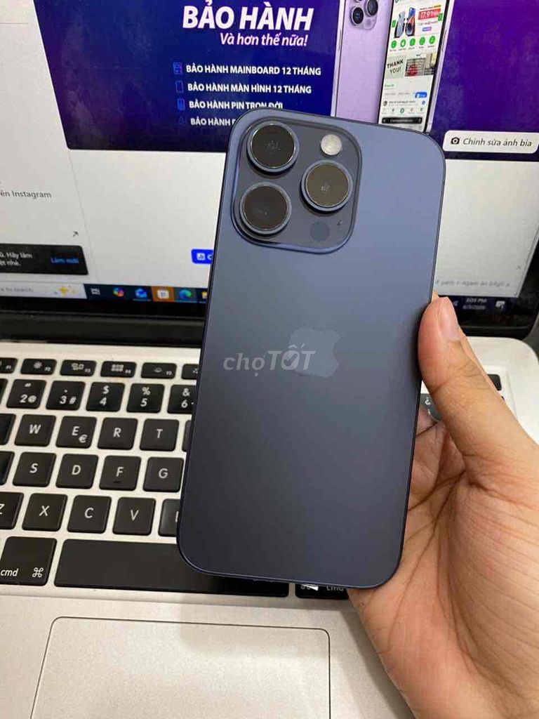 15pro 256 zin pin 92%. Mua bán Điện thoại tại Quận 3 Tp Hồ Chí Minh được đăng bởi Tuấn Nguyễn hình 1