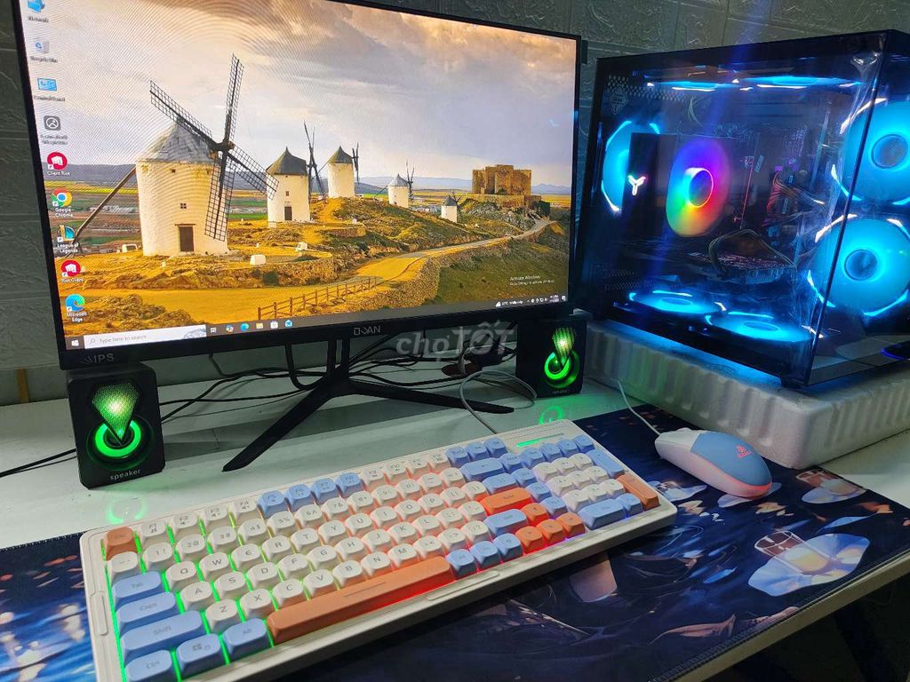 Máy tính để bàn i3 9100F 8GB/256GB 24 inch. Mua bán Máy tính để bàn tại Quận Ngô Quyền Hải Phòng được đăng bởi mt sinh viên hp hình 1