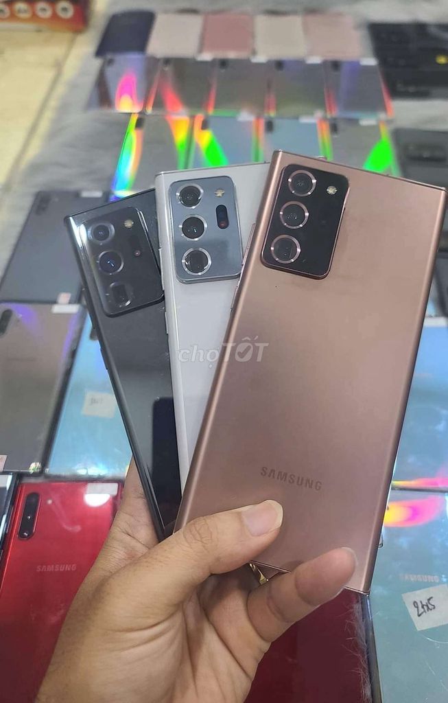 Samsung Note 20 Ultra Vàng Đồng Đen Trắng. Mua bán Điện thoại tại Quận Bình Tân Tp Hồ Chí Minh được đăng bởi Ngọc Tài Moile hình 1