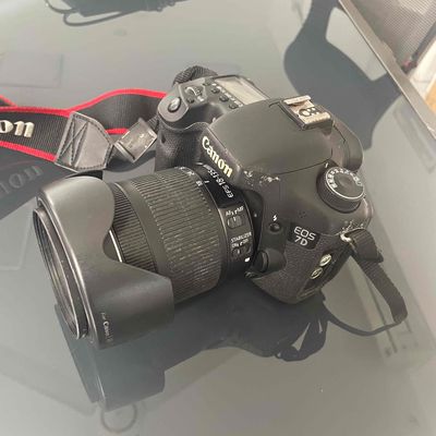 combo máy ảnh canon 7D và lens 18-135