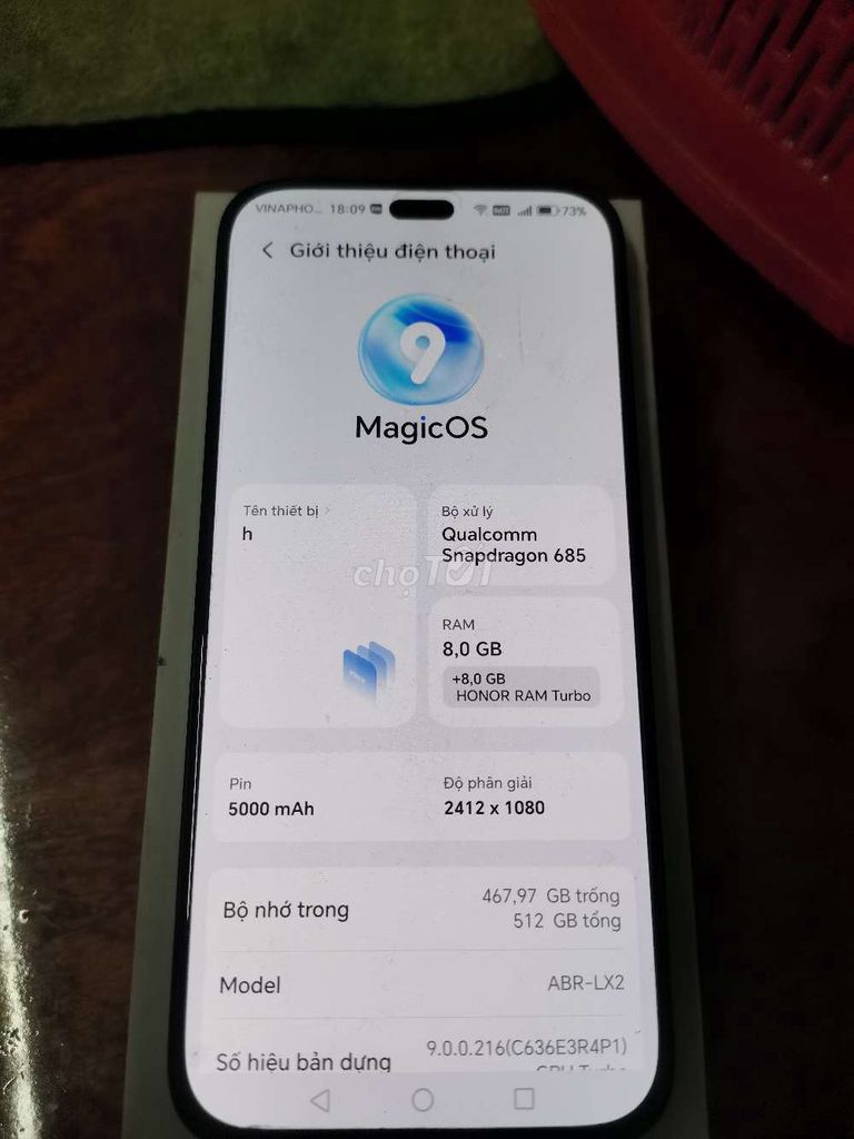 Bán hoặc đỗi honor X8c 512GB đen. Mua bán Điện thoại tại Thành phố Bạc Liêu Bạc Liêu được đăng bởi nguyễn hão hình 1