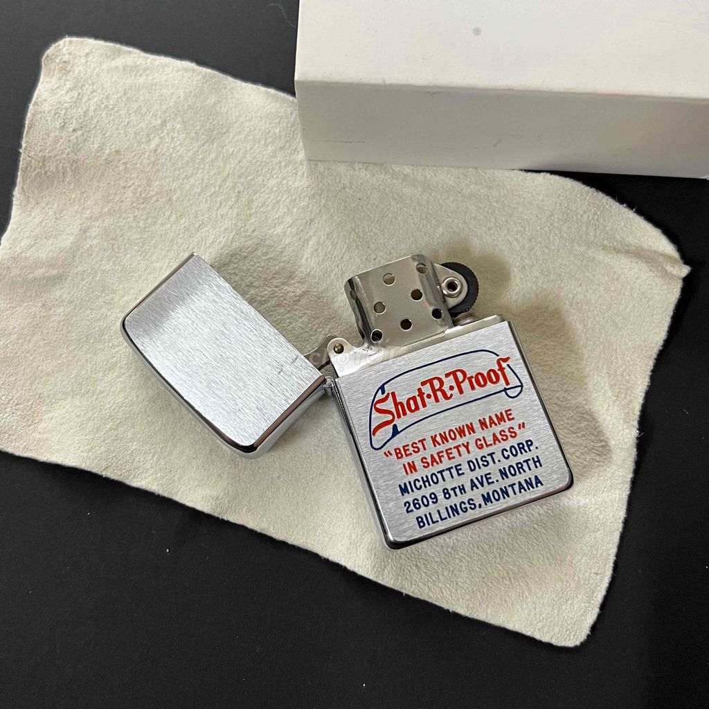 Bật lửa Zippo Cổ 1957. Mua bán Đồ sưu tầm, đồ cổ tại Quận Gò Vấp Tp Hồ Chí Minh được đăng bởi Pu Zippo hình 1