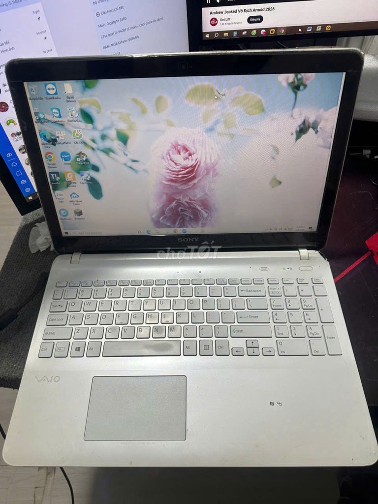 Sony SVF15 i7-4650U 15.6 inch 8GB/120GB. Mua bán Laptop tại Huyện Hoài Đức Hà Nội được đăng bởi Thanh hình 1
