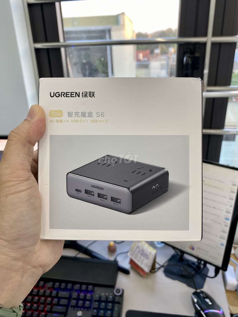 Ổ cắm điện UGREEN S6 20W. Mua bán Nội thất, đồ gia dụng khác tại Thành phố Pleiku Gia Lai được đăng bởi Thực hình 1