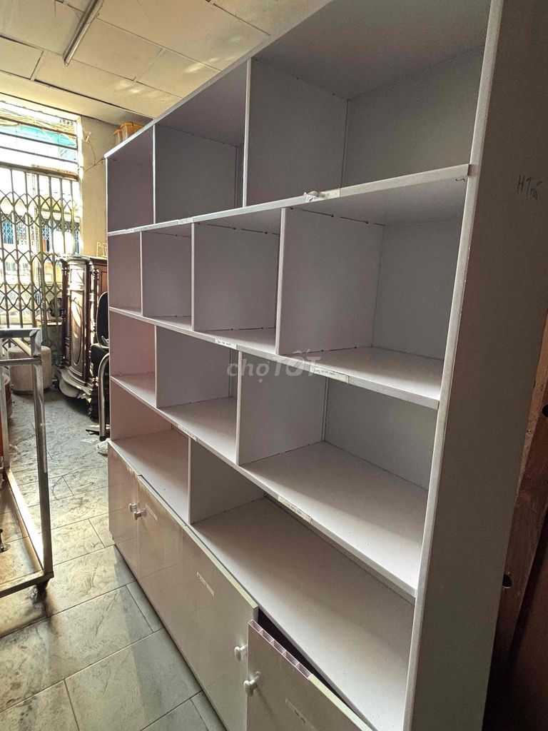 Kệ nhựa cao cấp Trắng 170x160x35cm. Mua bán Tủ, kệ gia đình tại Quận Bình Thạnh Tp Hồ Chí Minh được đăng bởi Huỳnh Tấn Lộc hình 1