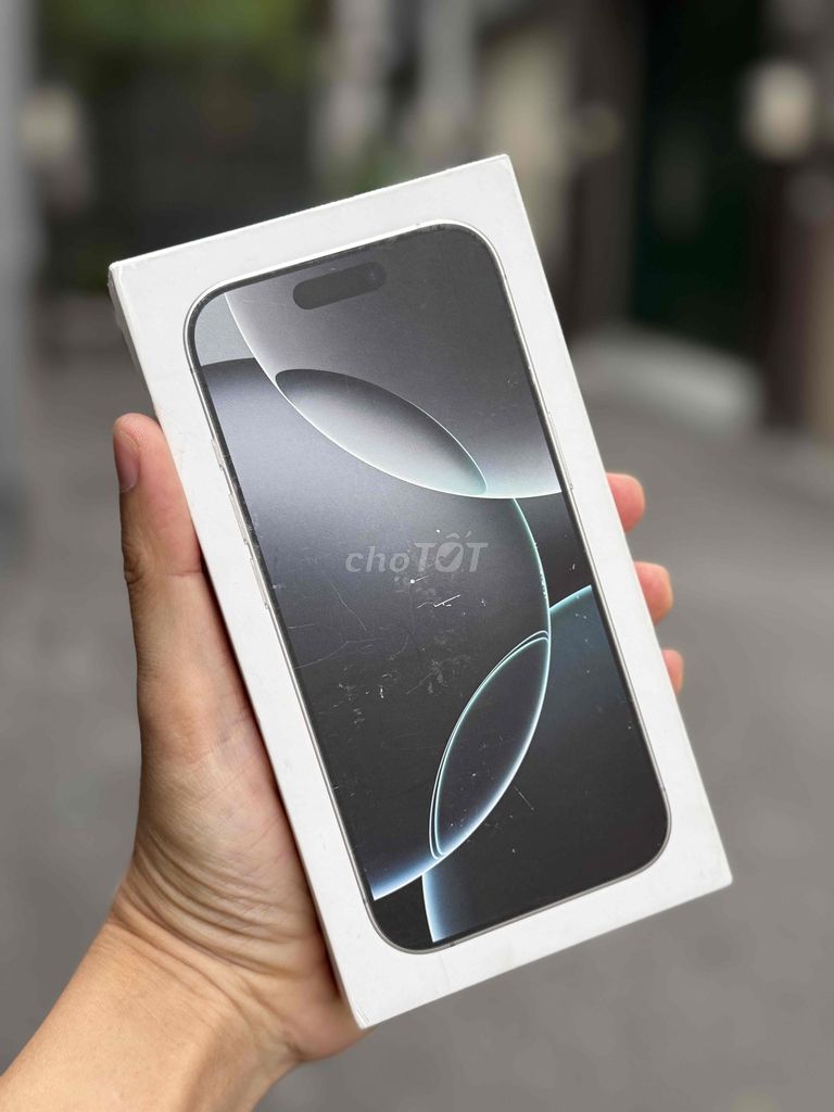 Iphone 16 pro max 256 White Qte Mỹ New