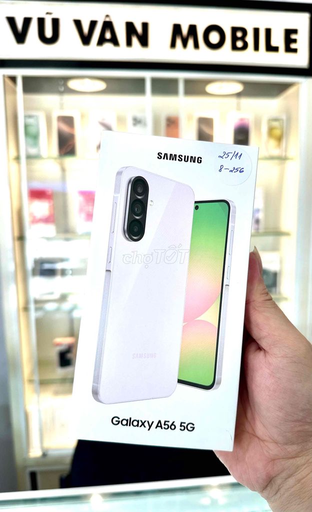 Samsung Galaxy A56 5G (8 / 256GB) hồng. Mua bán Điện thoại tại Quận Cái Răng Cần Thơ được đăng bởi Vũ Vân Mobile Cần Thơ hình 1