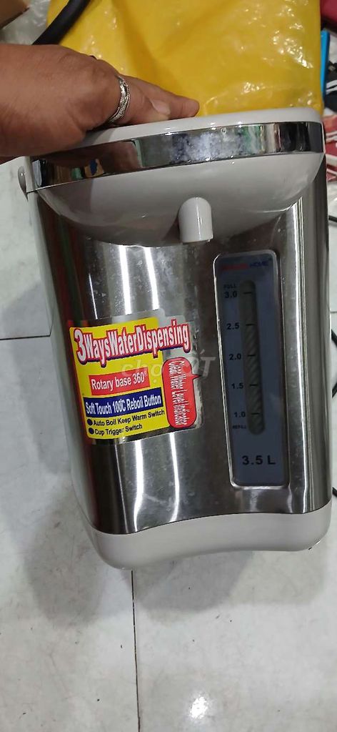 Bình thủy điện KHALUCK HOME 3.5L Thép không gỉ. Mua bán Bếp, lò, đồ điện nhà bếp tại Quận Tân Bình Tp Hồ Chí Minh được đăng bởi Gia Bảo hình 1