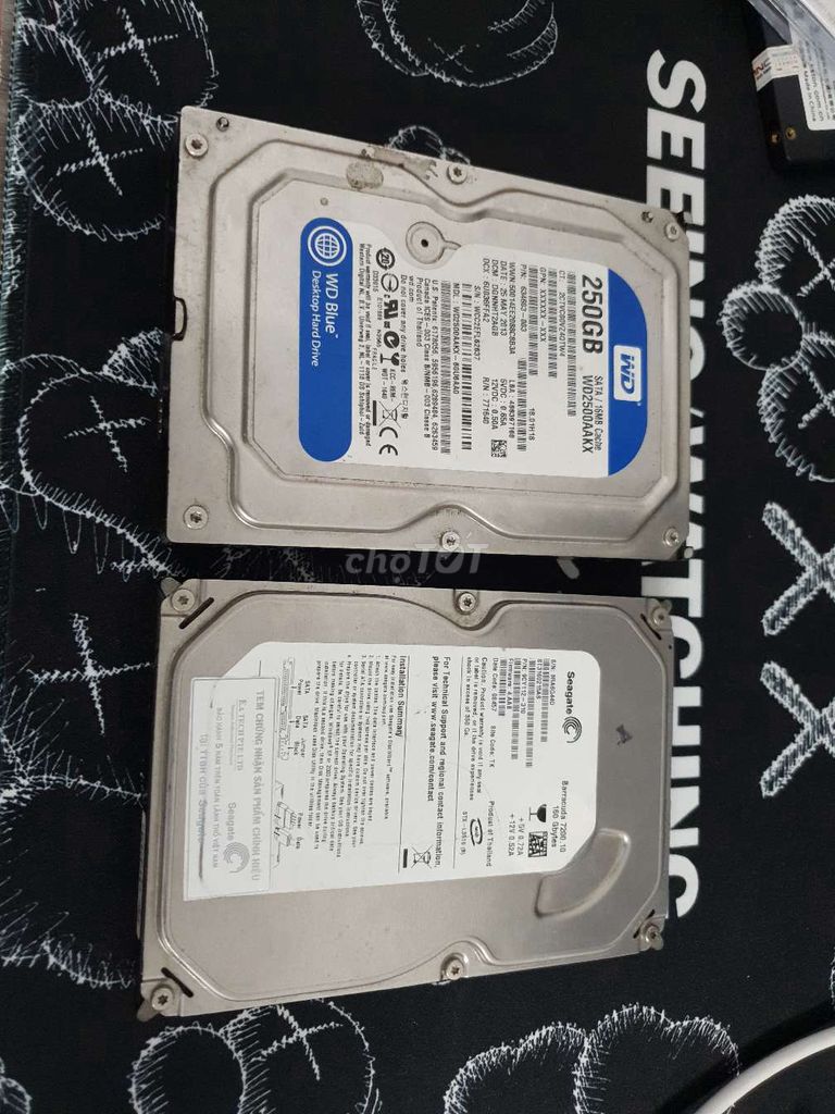 HDD 250GB + 160GB