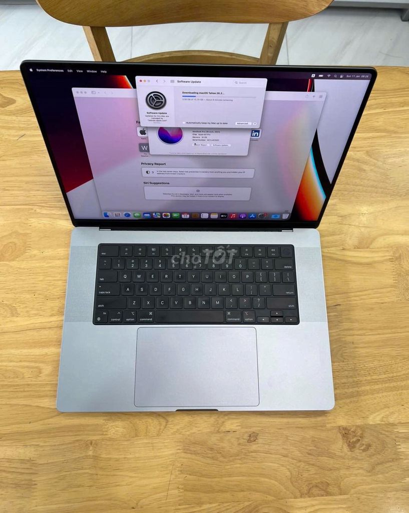 Apple MacBook Pro 16 inch M1 Pro 32GB/512GB Xám. Mua bán Laptop tại Thành phố Qui Nhơn Bình Định được đăng bởi NGỌC PHÚC LAPTOPS hình 1
