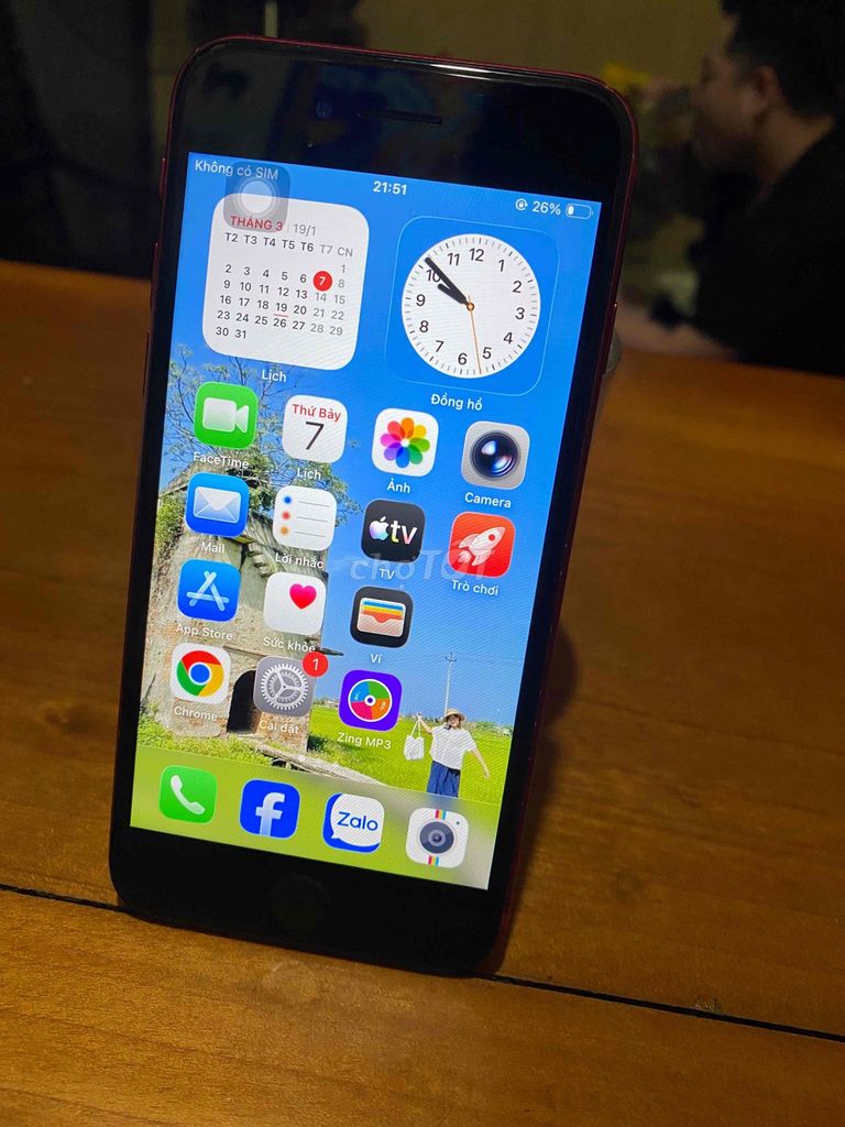 Apple iPhone SE 2020 64GB Đỏ zin full giao lưu gl. Mua bán Điện thoại tại Quận Nam Từ Liêm Hà Nội được đăng bởi Thiên lý Ơi hình 1
