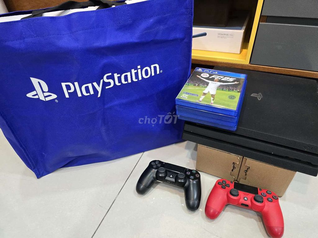 Máy chơi game Sony PS4 Pro 1TB Đen 99% mới. Mua bán Thiết bị chơi game tại Quận 10 Tp Hồ Chí Minh được đăng bởi Cao Thành Đạt hình 1