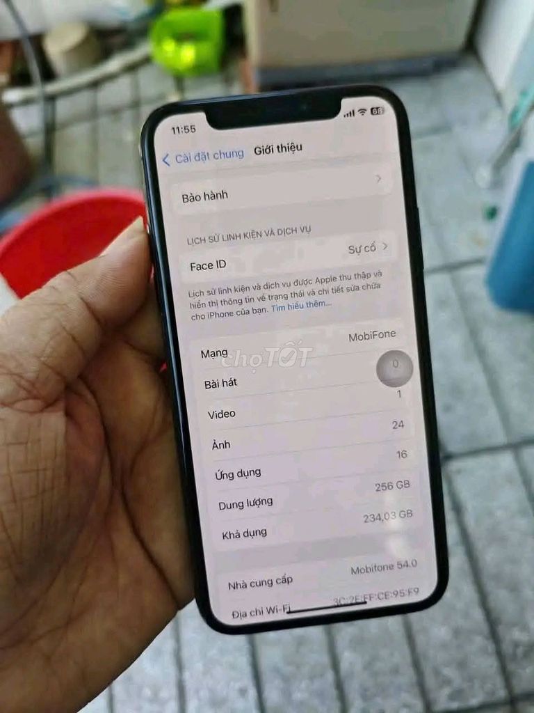 Apple iPhone X 256GB Đen 96%. Mua bán Điện thoại tại Thành phố Thủ Đức Tp Hồ Chí Minh được đăng bởi Hội Đồ Điện Tử hình 1