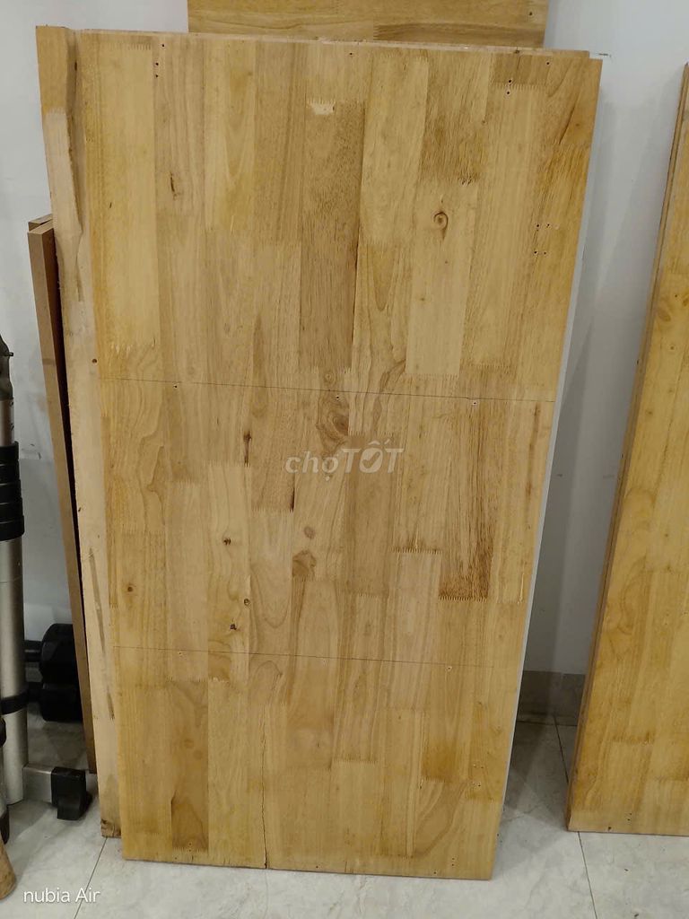 Mặt bàn gỗ thông ghép thanh 120x60cm mới. Mua bán Bàn ghế tại Thành phố Thủ Đức Tp Hồ Chí Minh được đăng bởi Trung Đào hình 1