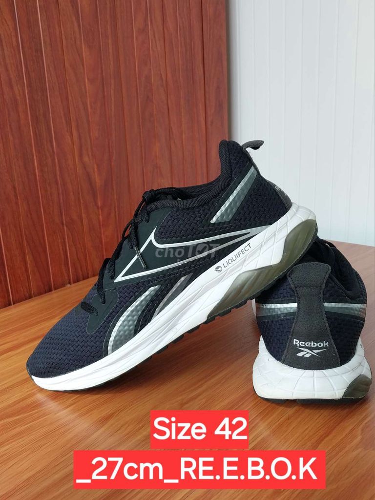 GIÀY REEBOK SIZE 42 CHÂN 27CM ĐỘ MỚI CAO