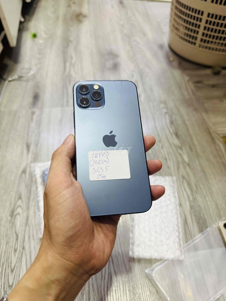 Apple iPhone 12 Pro 256GB Xanh giá tốt. Mua bán Điện thoại tại Quận Hải Châu Đà Nẵng được đăng bởi Hoàng Táo 273 Nguyễn Hoàng hình 1