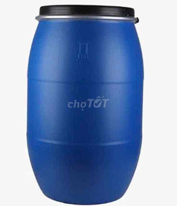 Thùng phuy nhựa 160 lít Xanh đã sử dụng. Mua bán Nội thất, đồ gia dụng khác tại Huyện Đức Hòa Long An được đăng bởi Thành Đạt Bạch hình 1