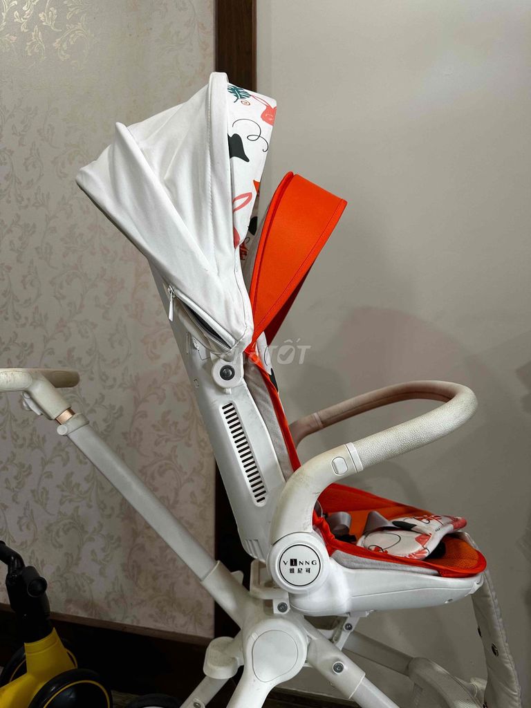 Xe đẩy Vinng Q7 Trắng cam cho bé. Mua bán Mẹ và bé tại Quận Nam Từ Liêm Hà Nội được đăng bởi Dũng hình 1