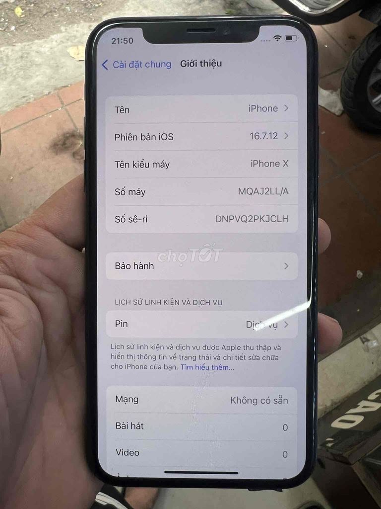 Apple iPhone X 256GB Đen. Mua bán Điện thoại tại Quận Cầu Giấy Hà Nội được đăng bởi tuấn  hình 1