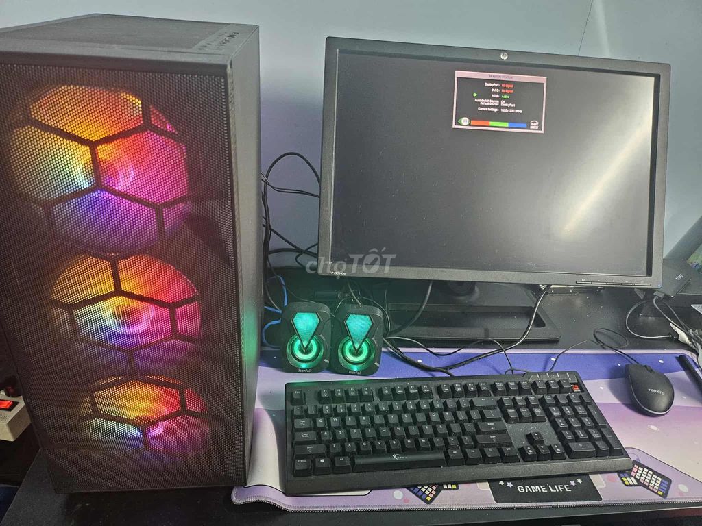 Bộ pc i3 10100f Rx 570 8g Ssd m2 500g Màn Hp 24in. Mua bán Máy tính để bàn tại Quận 12 Tp Hồ Chí Minh được đăng bởi STOP hình 1