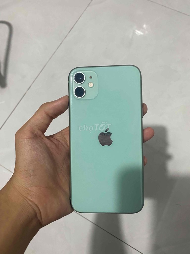 iPhone 11 Lock 64GB Xanh lá. Mua bán Điện thoại tại Huyện Phong Điền Cần Thơ được đăng bởi Nguyễn Khang hình 1