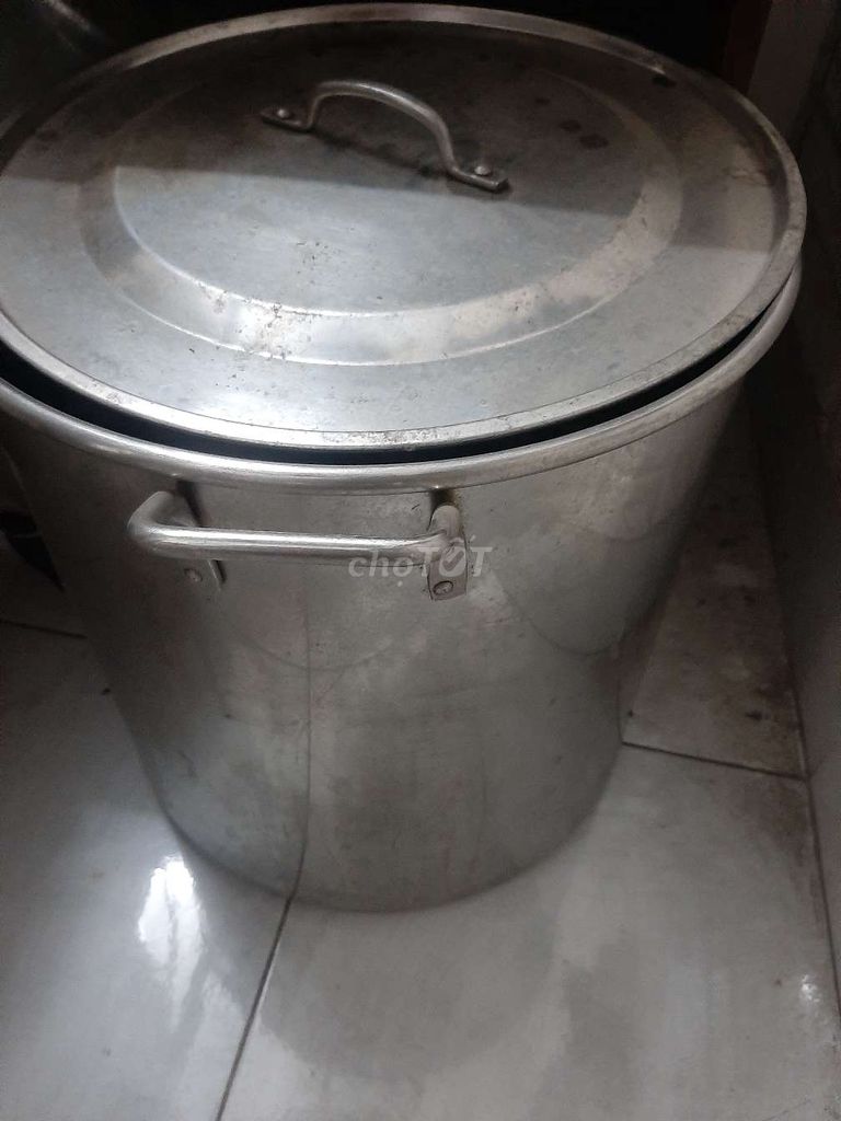 Nồi Inox 40 lít, rất  dày,nặng . Mua bán Dụng cụ nhà bếp tại Thành phố Thủ Đức Tp Hồ Chí Minh được đăng bởi Nguyen thai hình 1