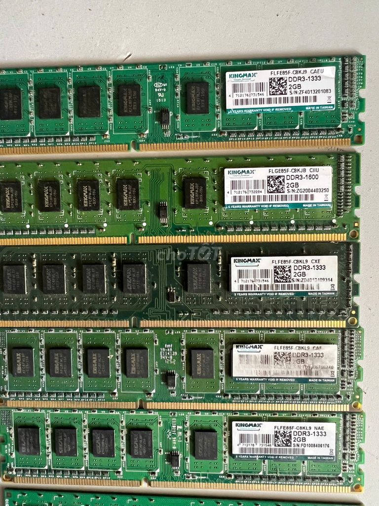 RAM Kingmax DDR3 2GB Xanh lá. Mua bán Linh kiện (RAM, Card...) tại Huyện Gò Công Tây Tiền Giang được đăng bởi Luân hình 1