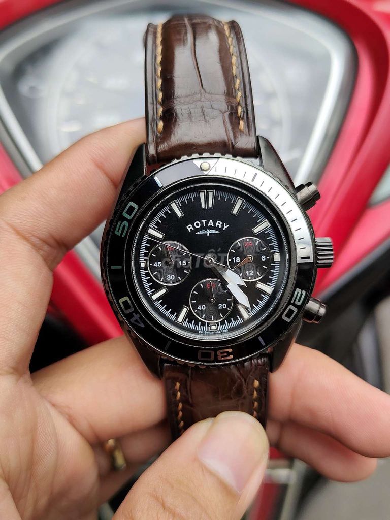 Rotary chronograph độ mới cao 98% zin hang