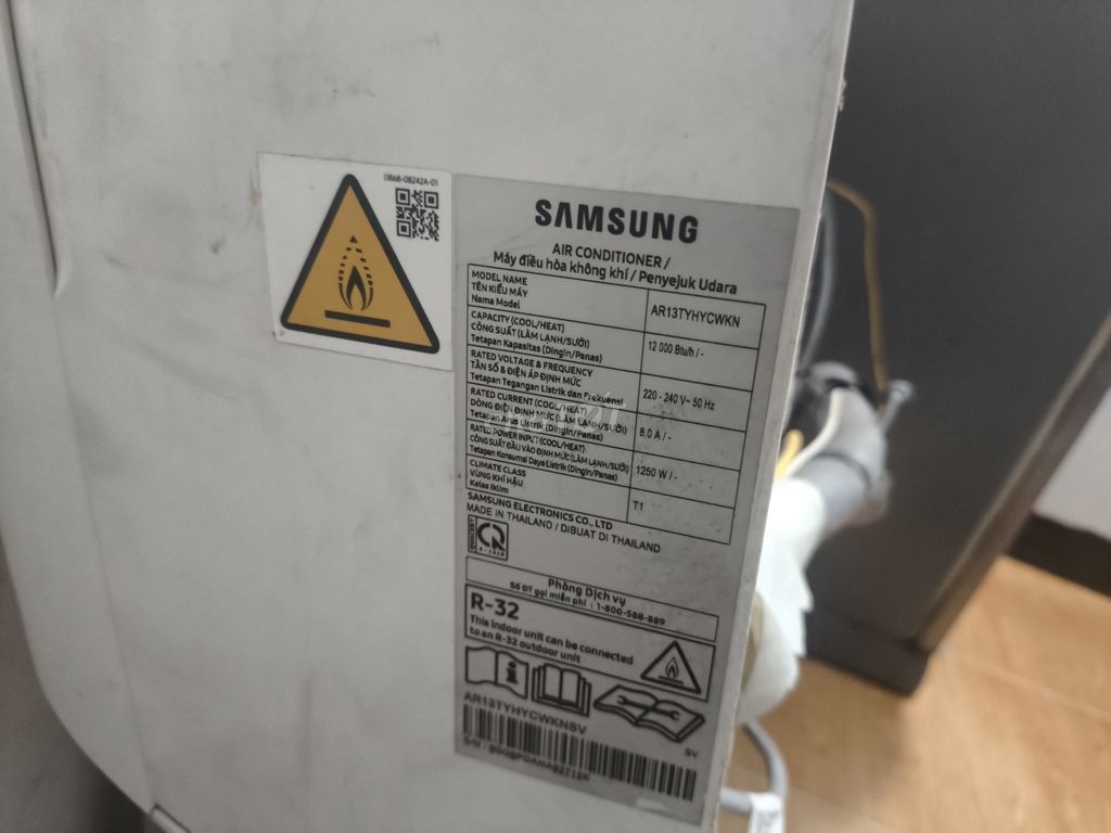 Máy lạnh Samsung Inverter 1.5 ngựa. Mua bán Máy lạnh, điều hoà tại Thành phố Thuận An Bình Dương được đăng bởi Duc Nguyen hình 1