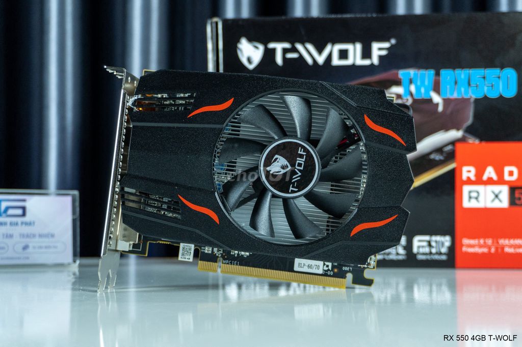 VGA TWOLF AMD Radeon RX 550 4GB GDDR5 128Bits New. Mua bán Linh kiện (RAM, Card...) tại Quận 6 Tp Hồ Chí Minh được đăng bởi Trần Thành Đại hình 1